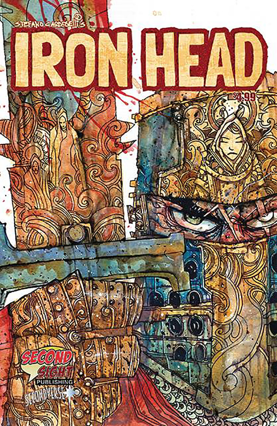 Iron Head #1 (One Shot) Cover A Regular Stefano Cardoselli Cover (Limit 1 Per Customer)