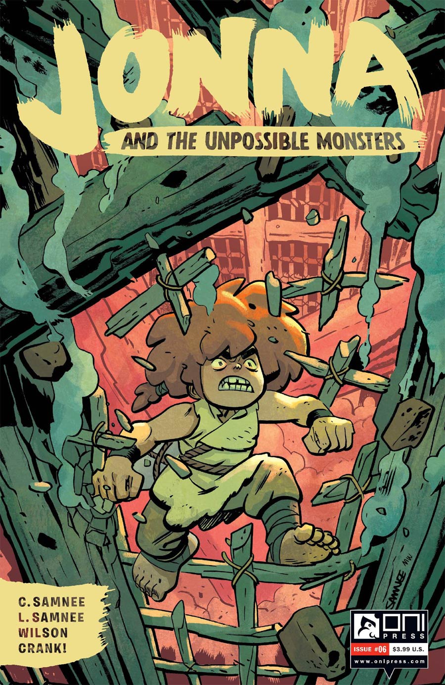 Jonna And The Unpossible Monsters #6 Cover A Regular Chris Samnee Cover