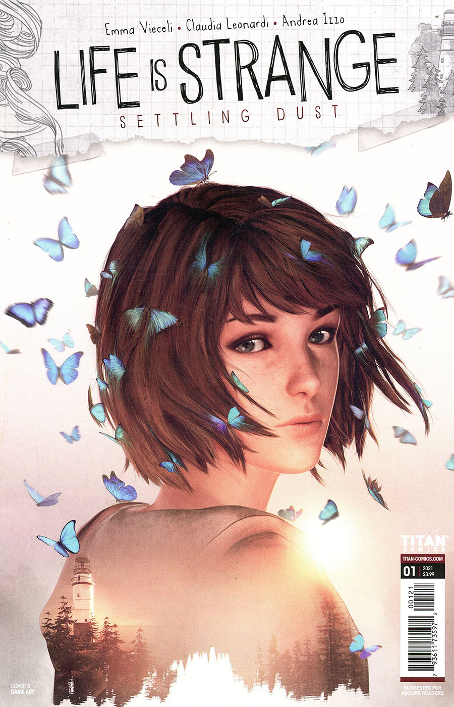 Life Is Strange Settling Dust #1 Cover B Variant Game Art Cover