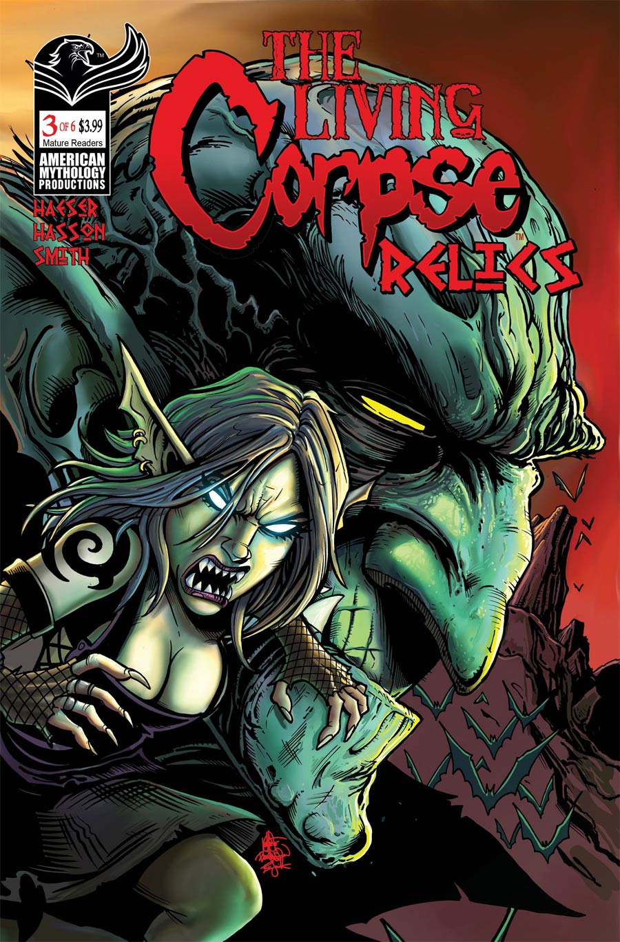 Living Corpse Relics #3 Encore Edition Cover A Regular Ken Haeser & Buz Hasson Cover