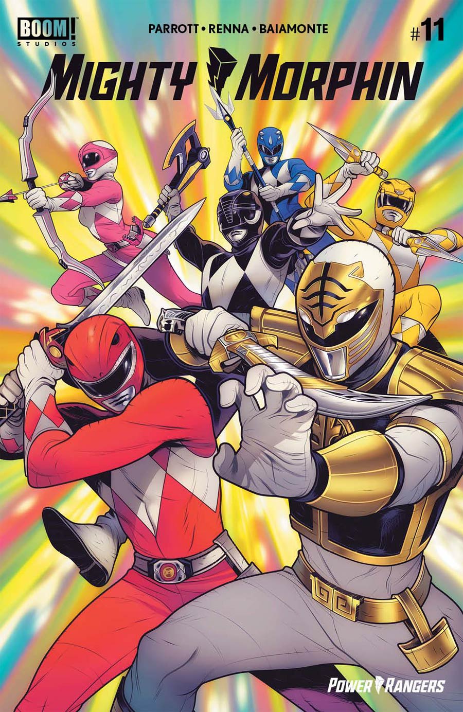 Mighty Morphin #11 Cover F Variant Elizabeth Torque Reveal Cover