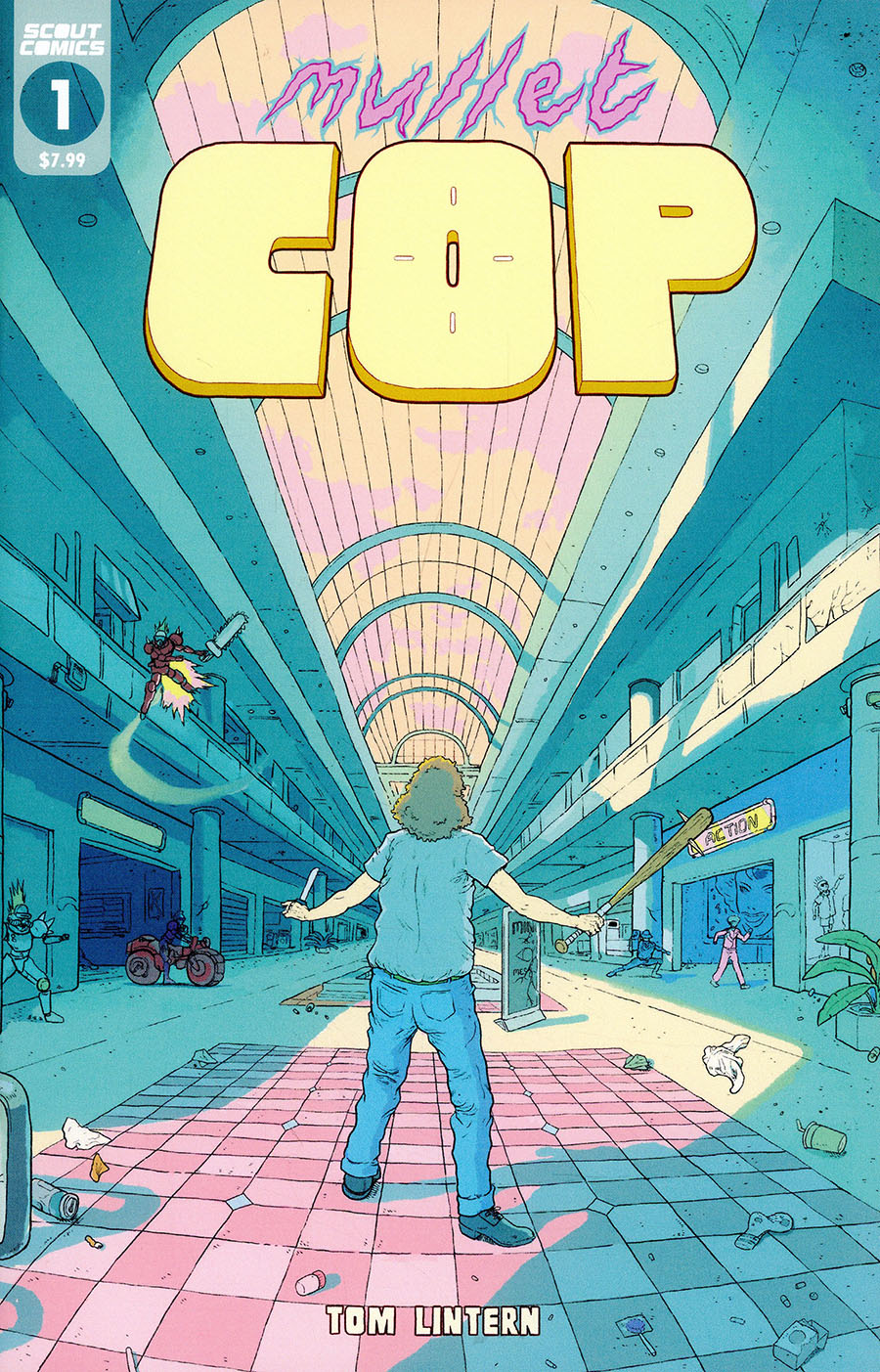 Mullet Cop #1 Cover B Variant Tom Lintern Cover