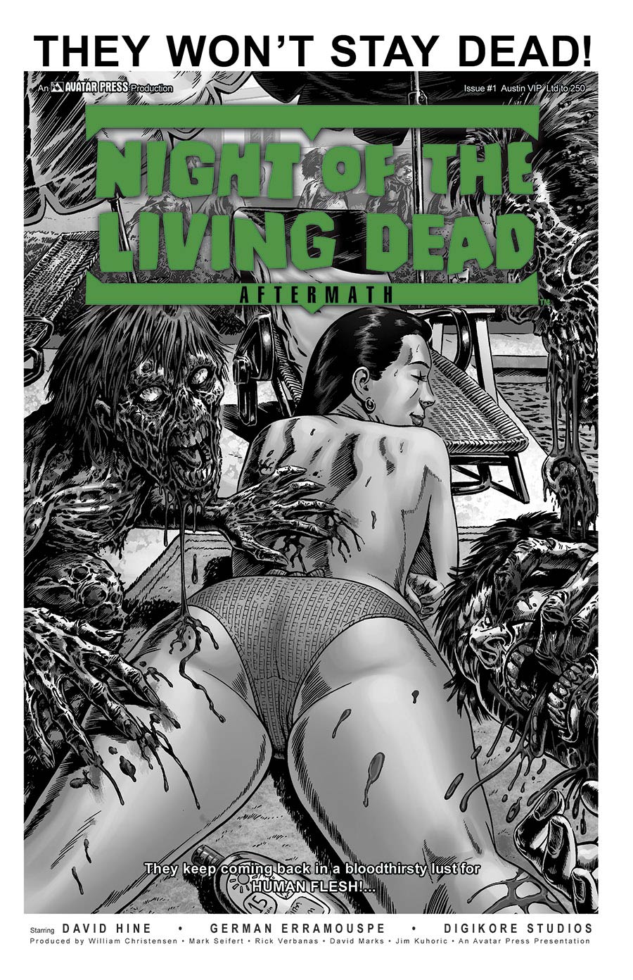Night Of The Living Dead Aftermath #1 Austin VIP Cover
