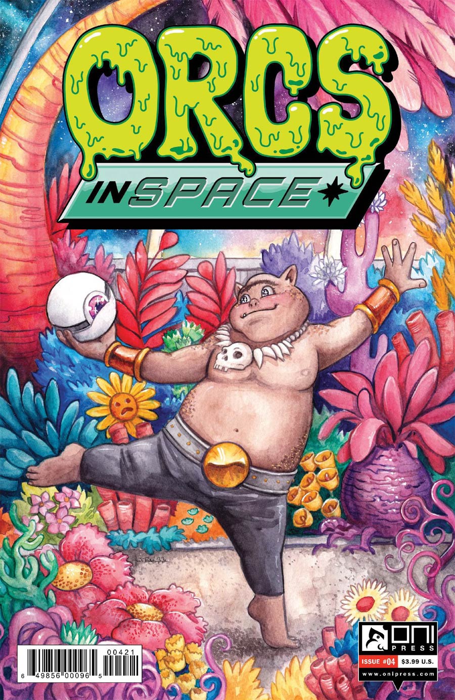 Orcs In Space #4 Cover B Variant Heidi Black Cover