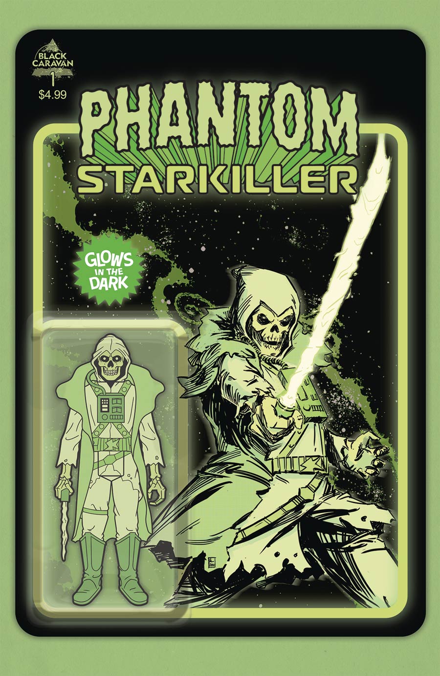 Phantom Starkiller #1 Cover D 4th Ptg Glow-In-The-Dark Variant Cover