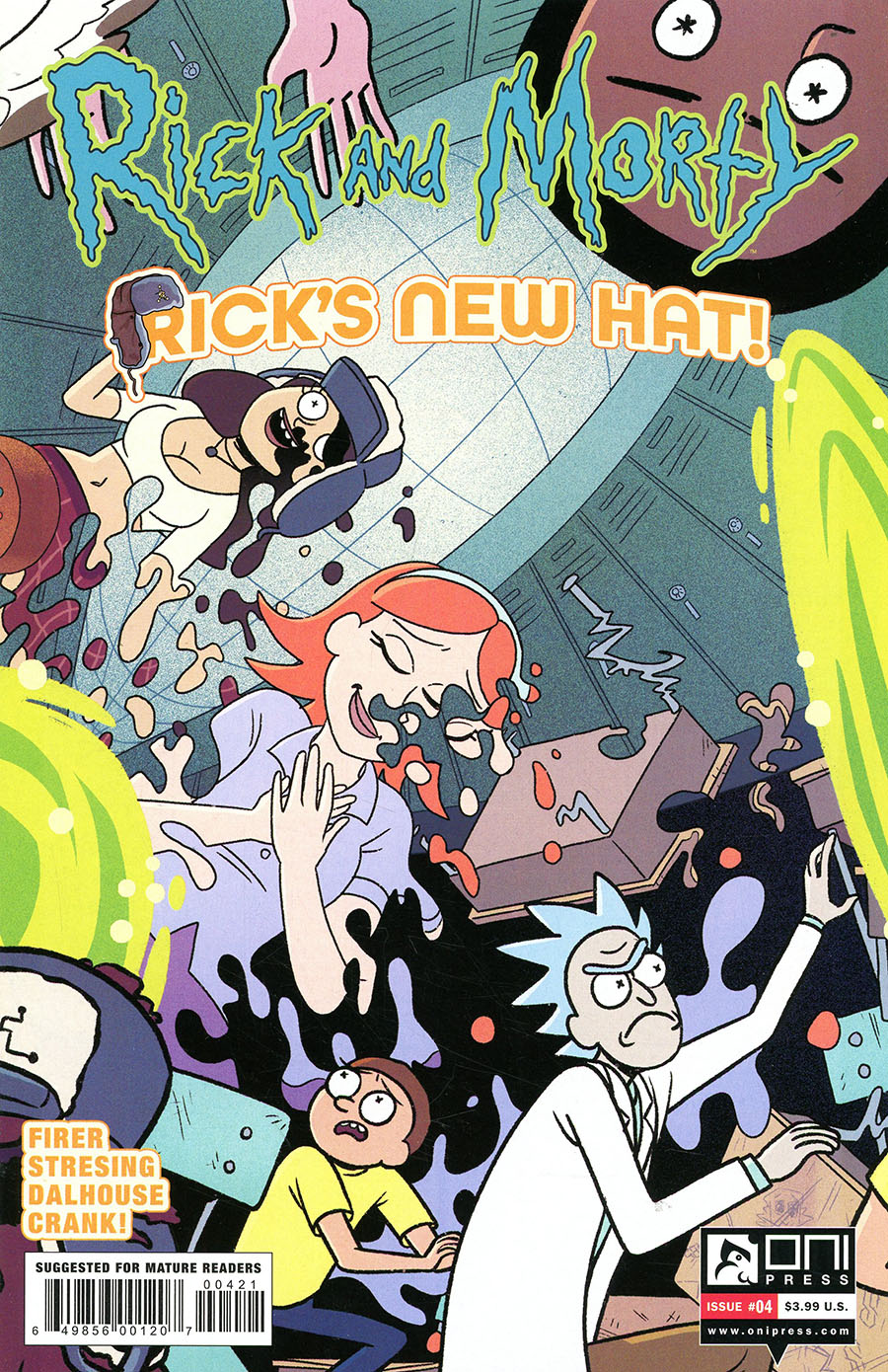 Rick And Morty Ricks New Hat #4 Cover B Variant Sarah Stern Cover