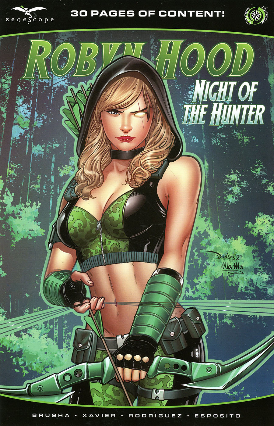 Grimm Fairy Tales Presents Robyn Hood Hunted #1 (One Shot) Cover C Derlis Santacruz