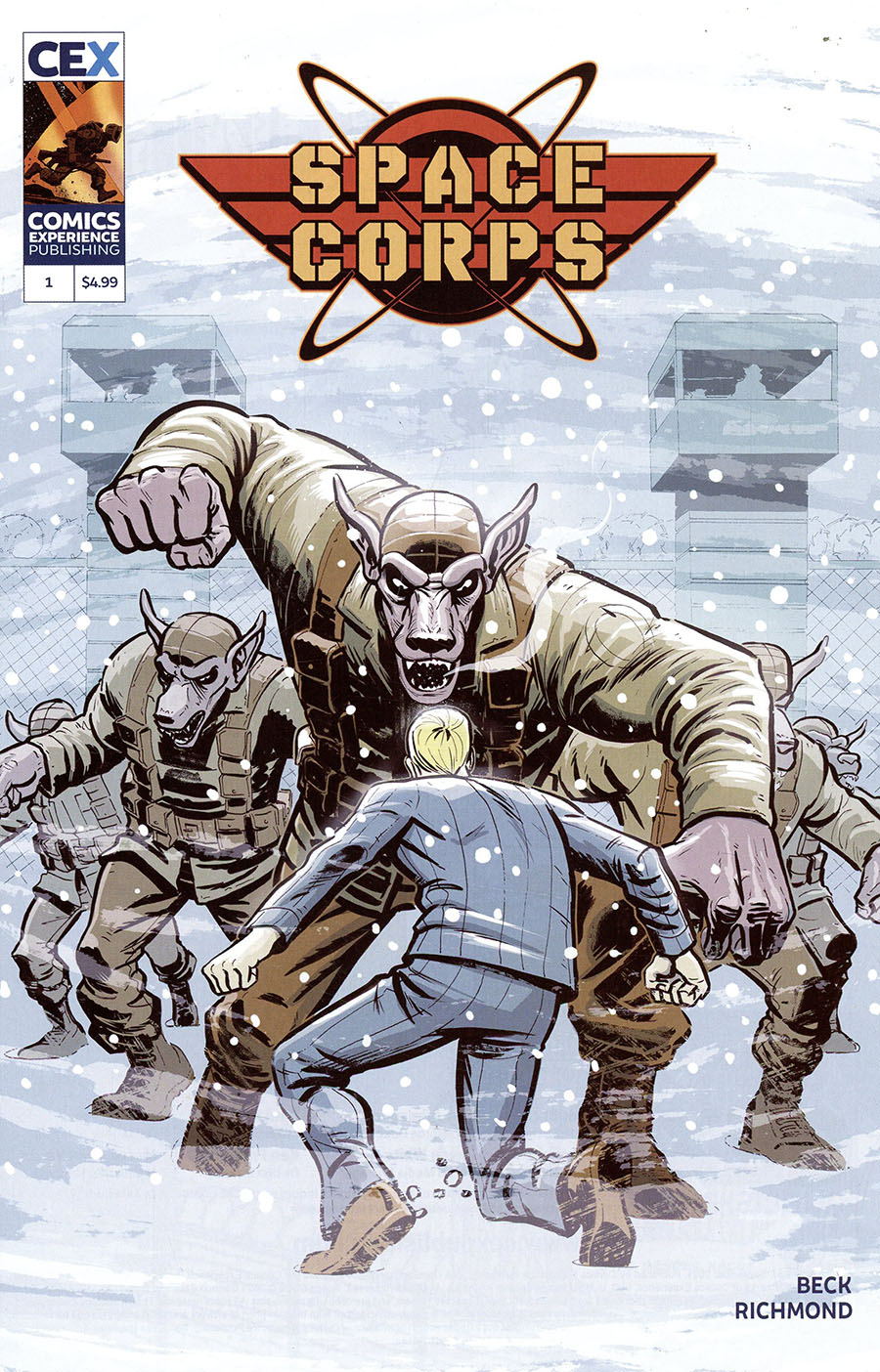 Space Corps #1 Cover A Regular Gannon Beck Cover