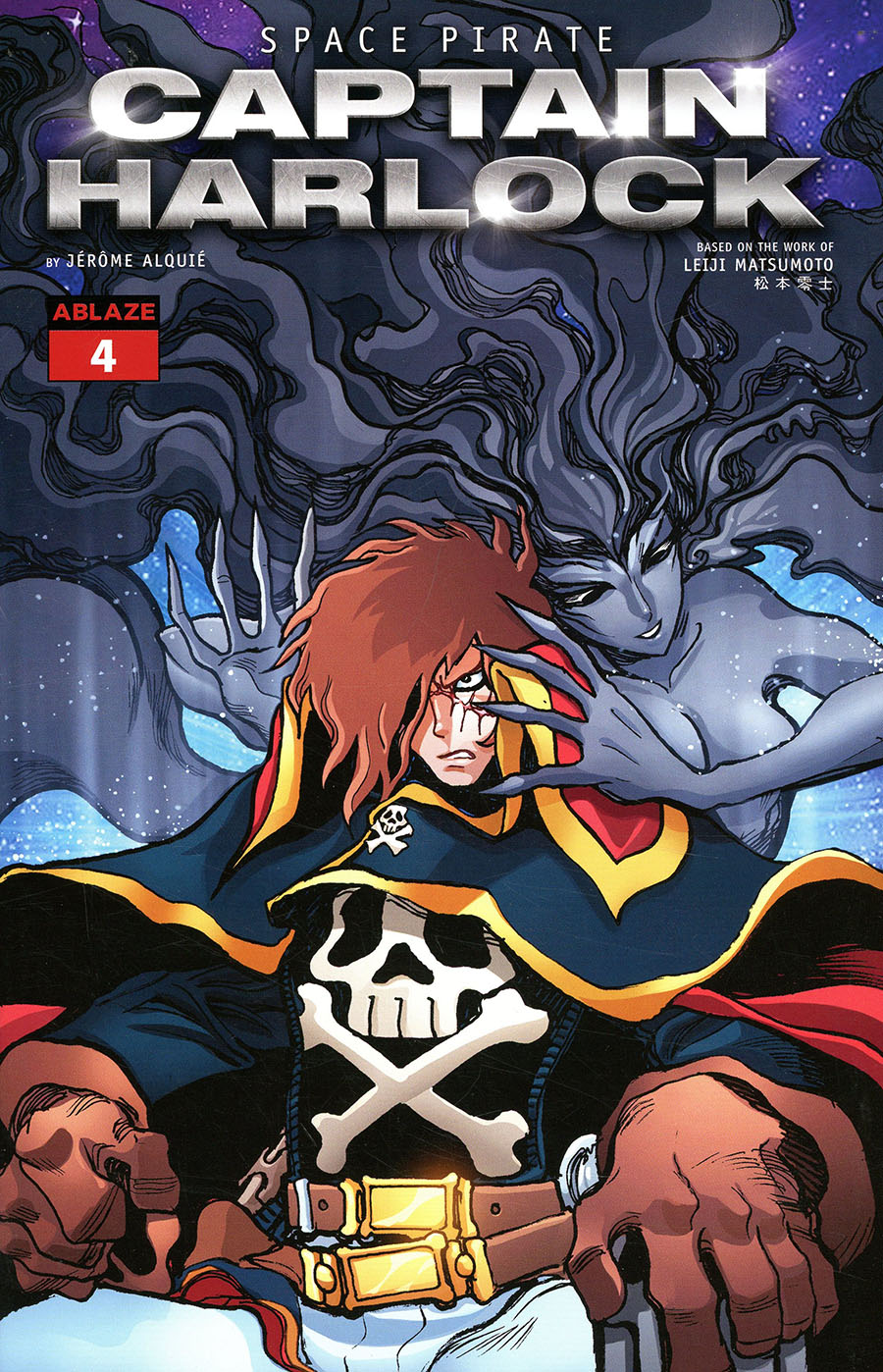Space Pirate Captain Harlock #4 Cover C Variant Moritat Cover