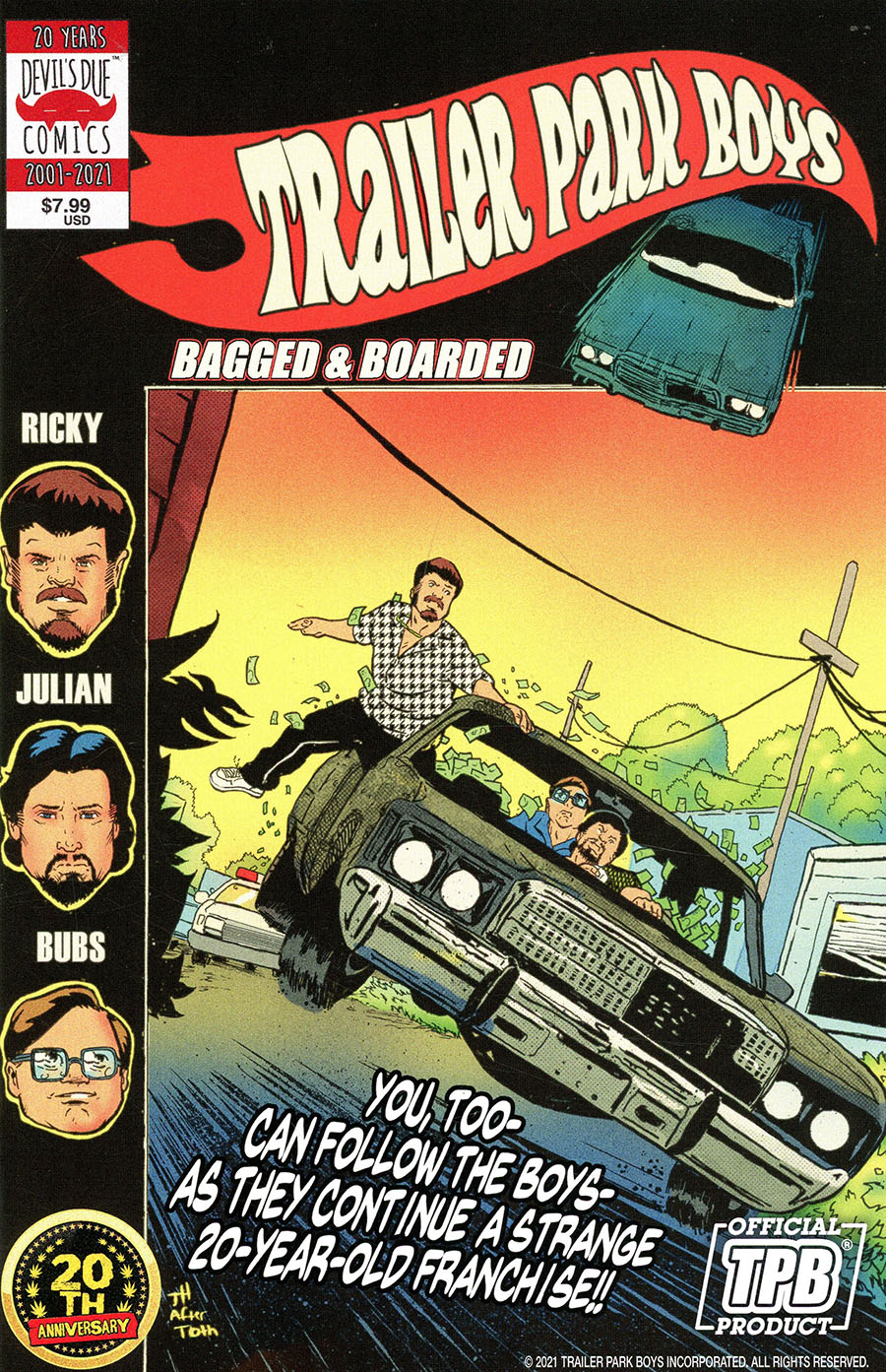 Trailer Park Boys Bagged & Boarded #1 (One Shot) Cover A Regular Travis Hymel Cover