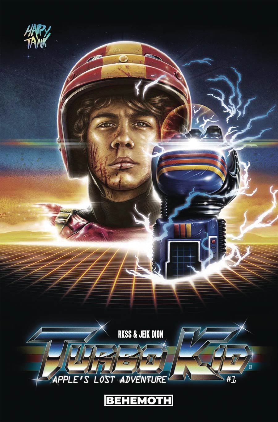 Turbo Kid Apples Lost Adventure #1 Cover F Signed Edition (Limit 1 Per Customer)