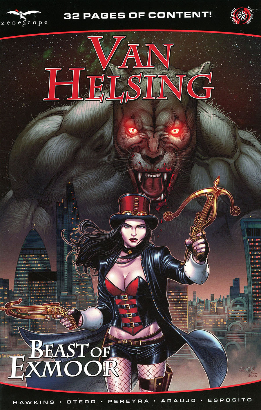 Grimm Fairy Tales Presents Van Helsing Beast Of Exmoor #1 (One Shot) Cover A Sean Chen