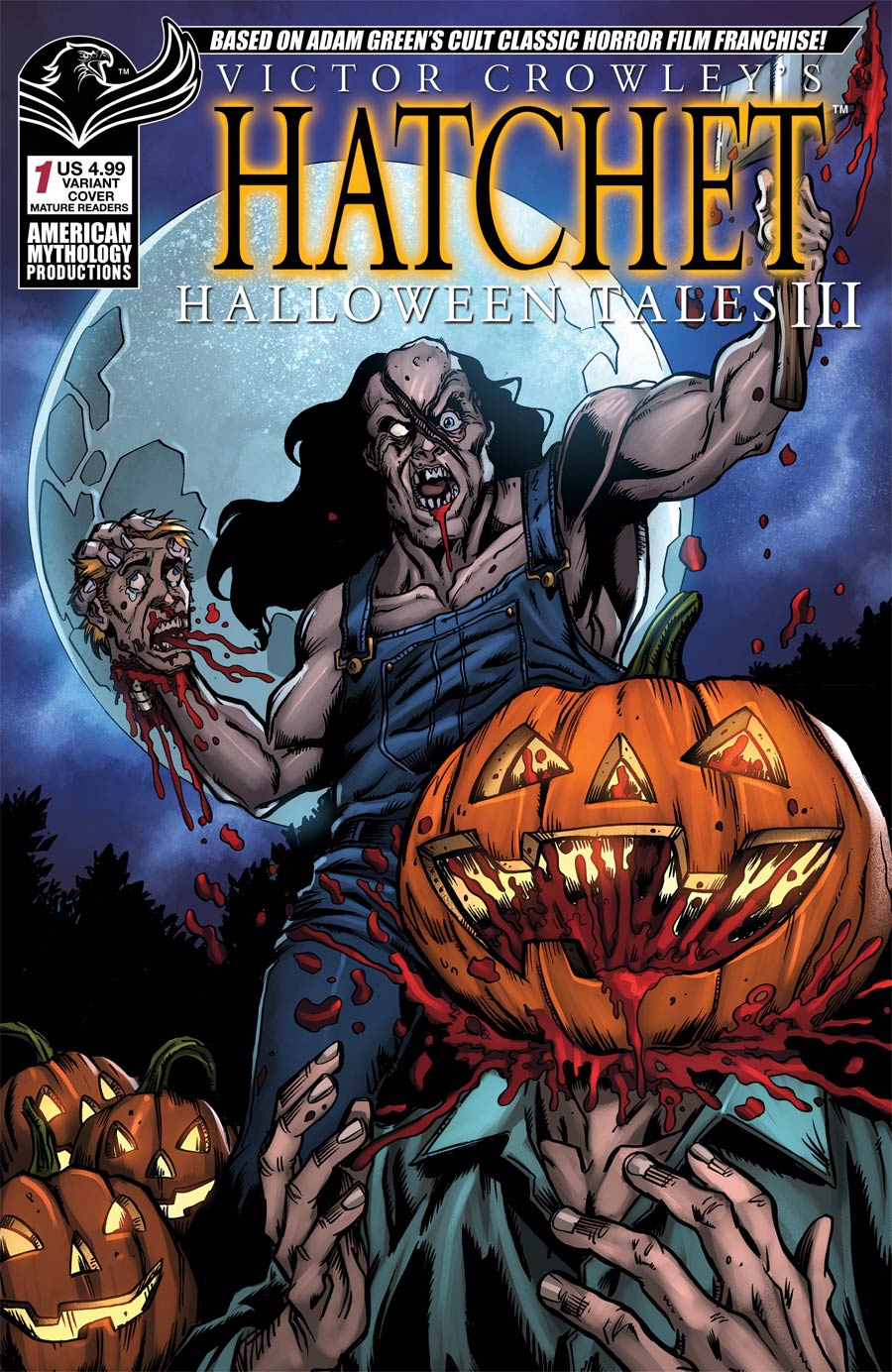 Victor Crowleys Hatchet Halloween Tales III Cover C Variant Puis Calzada Dont Lose Your Head Cover