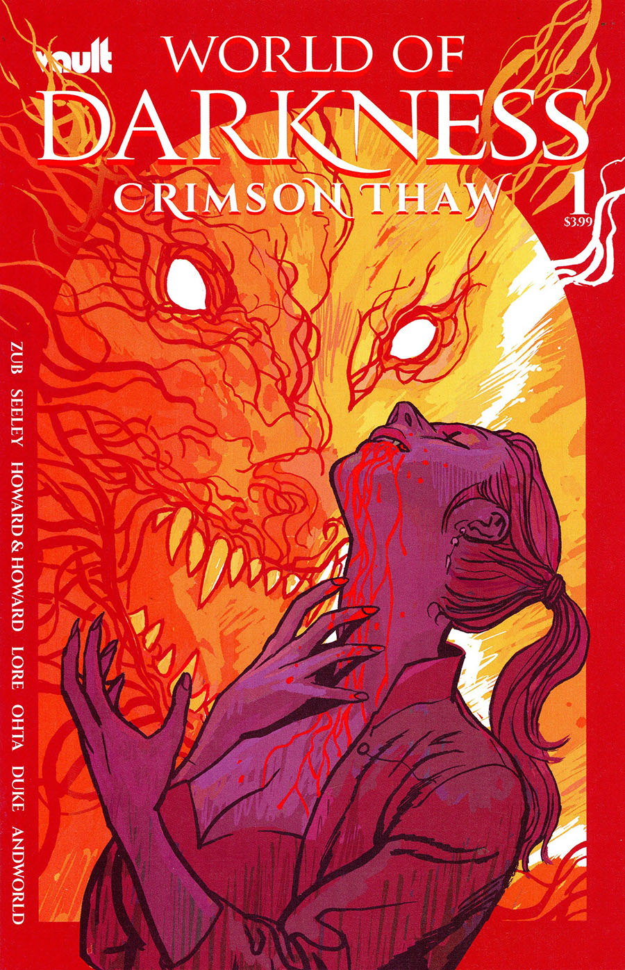 World Of Darkness Crimson Thaw #1 Cover B Variant Joshua Hixson Cover