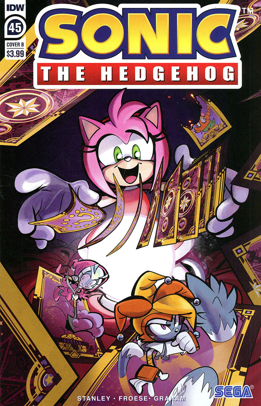 Sonic The Hedgehog Vol 3 #45 Cover B Variant Diana Skelley Cover