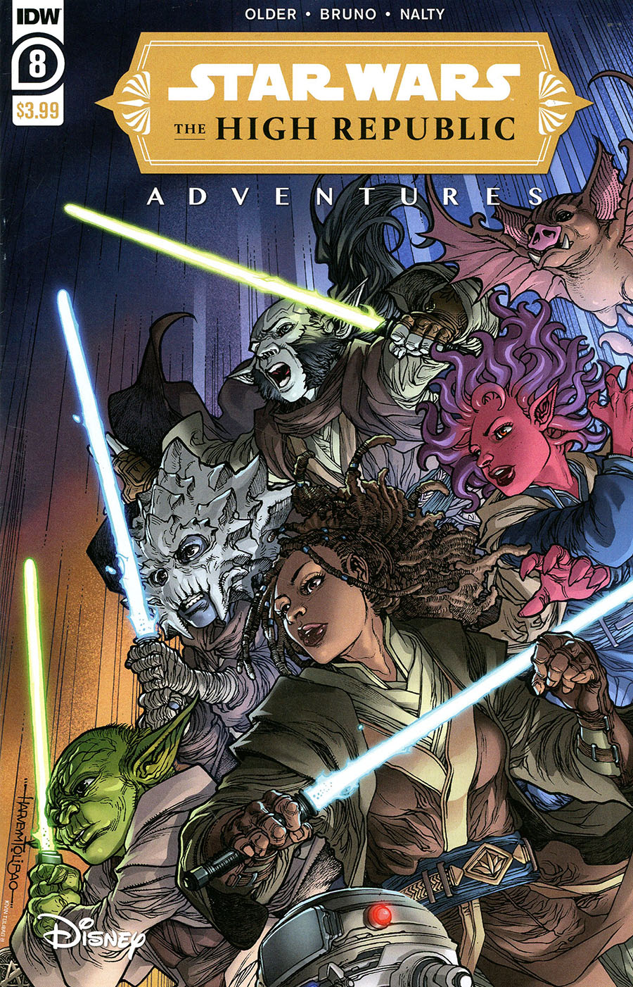 Star Wars The High Republic Adventures #8 Cover A Regular Harvey Tolibao Cover
