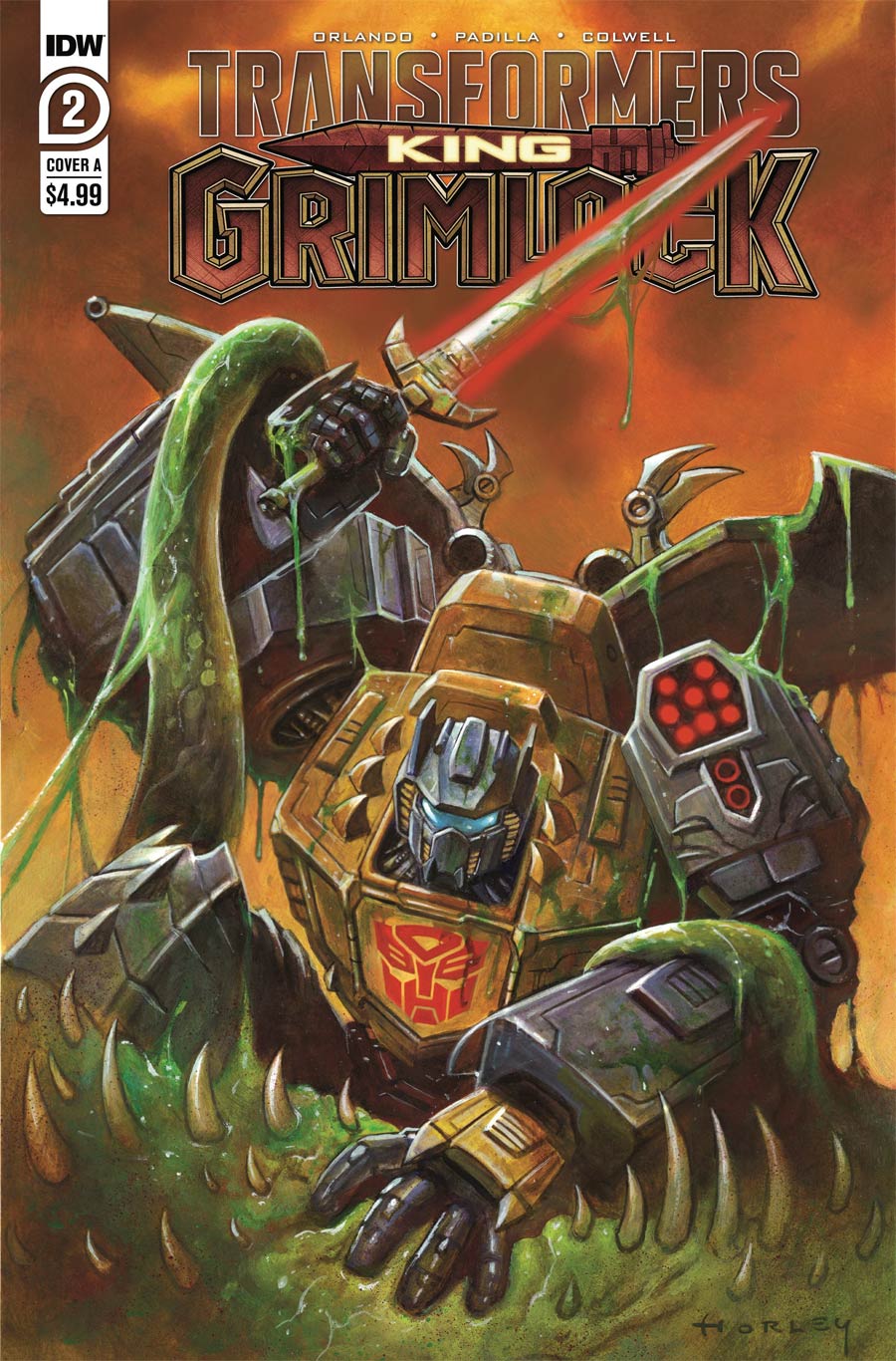 Transformers King Grimlock #2 Cover A Regular Alex Horley Cover