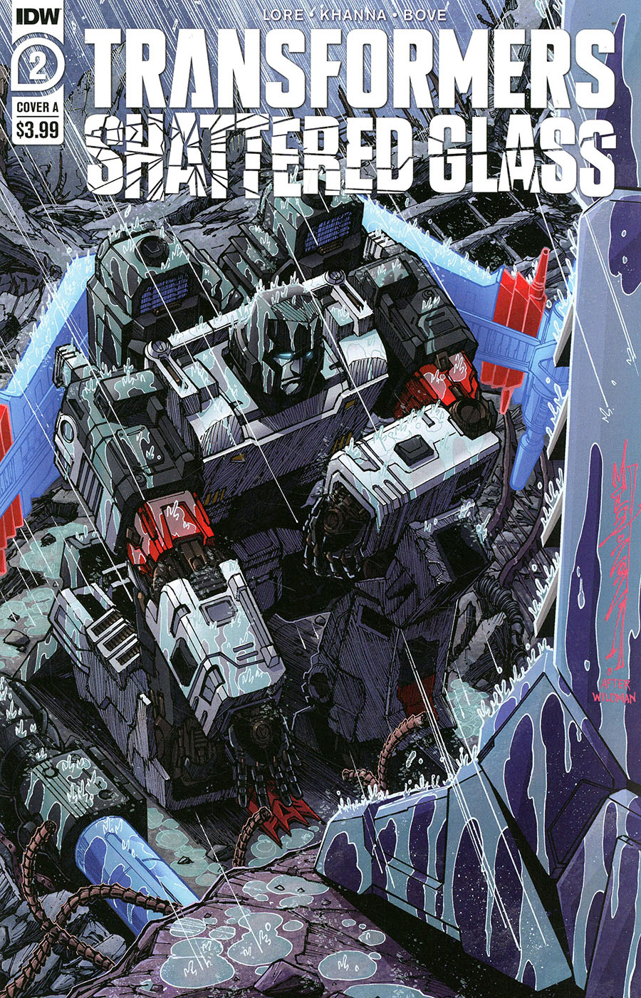 Transformers Shattered Glass #2 Cover A Regular Alex Milne Cover