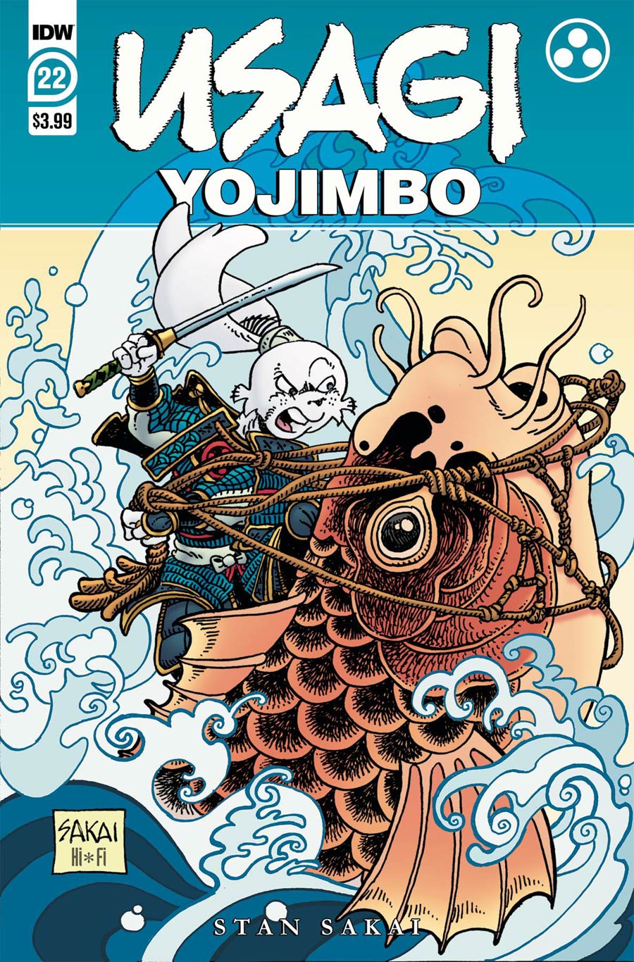 Usagi Yojimbo Vol 4 #22 Cover A Regular Stan Sakai Cover