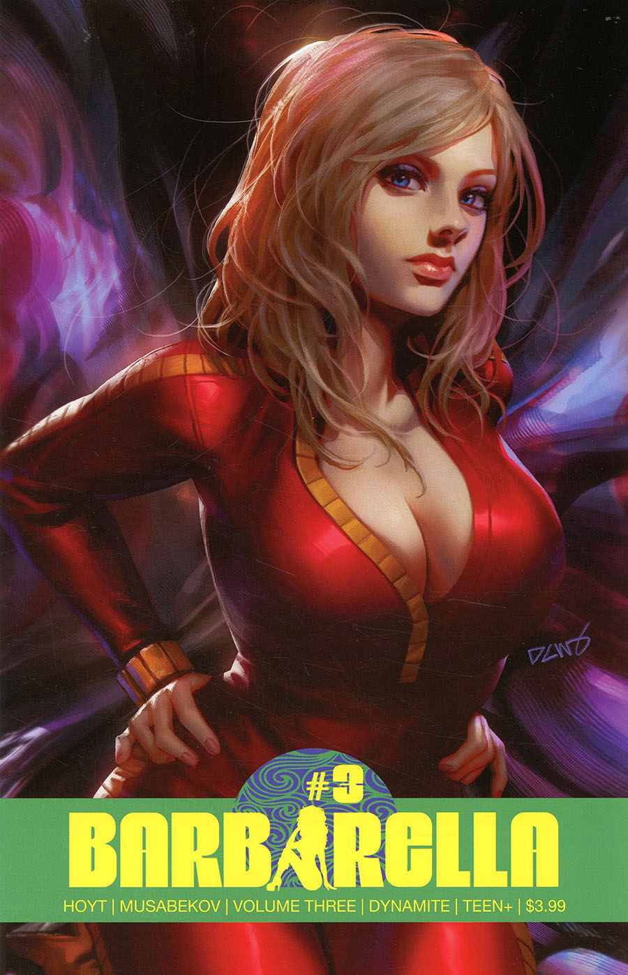 Barbarella Vol 2 #3 Cover B Variant Derrick Chew Cover