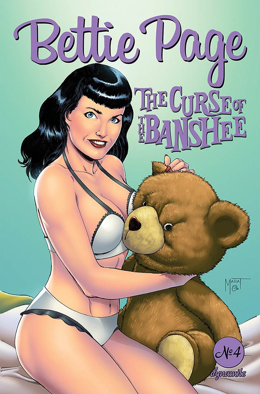 Bettie Page And The Curse Of The Banshee #4 Cover A Regular Marat Mychaels Cover