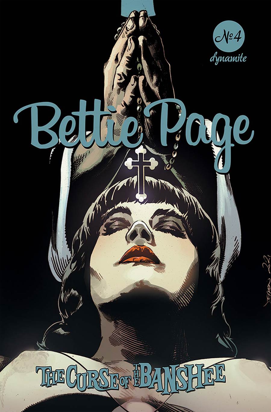 Bettie Page And The Curse Of The Banshee #4 Cover C Variant Stephen Mooney Cover