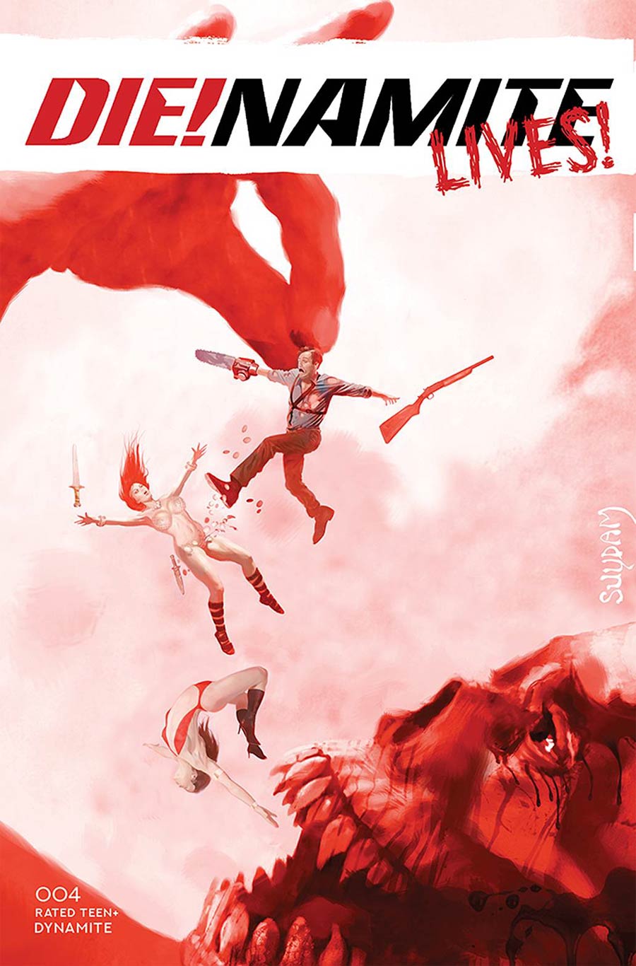 DieNamite Lives #4 Cover B Variant Arthur Suydam Cover