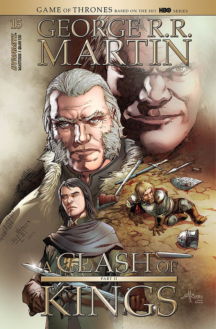 Game Of Thrones Clash Of Kings Vol 2 #15 Cover B Variant Mel Rubi Cover