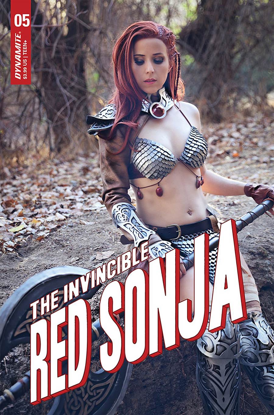 Invincible Red Sonja #5 Cover E Variant Dominica Cosplay Photo Cover