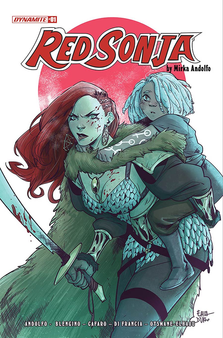 Red Sonja Vol 9 #1 Cover D Variant Erica DUrso Cover