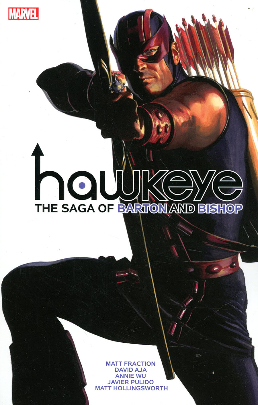 Hawkeye By Matt Fraction & David Aja Saga Of Barton And Bishop TP Book Market Alex Ross Cover