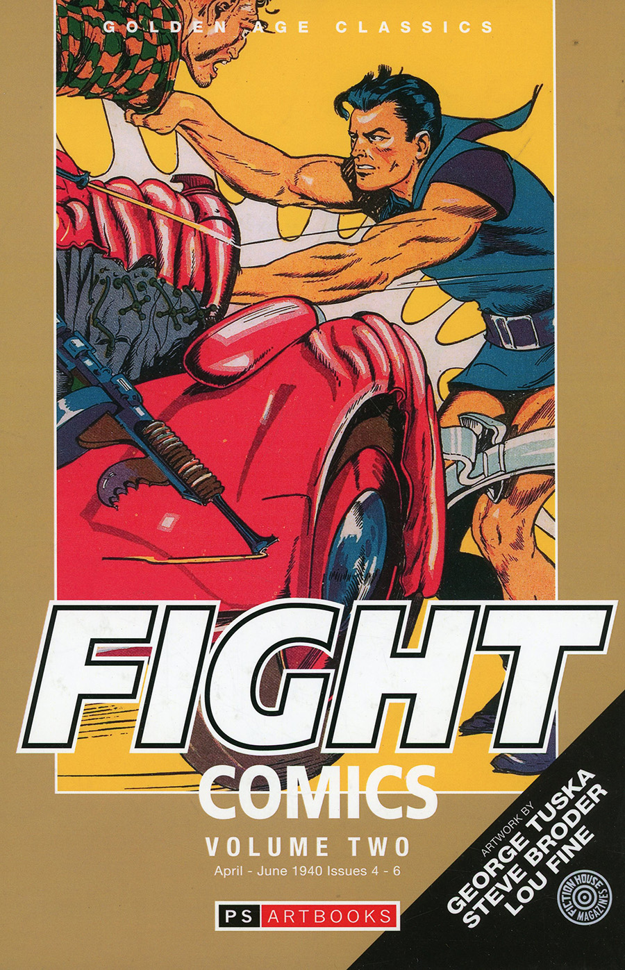 Golden Age Classics Fight Comics Vol 2 HC