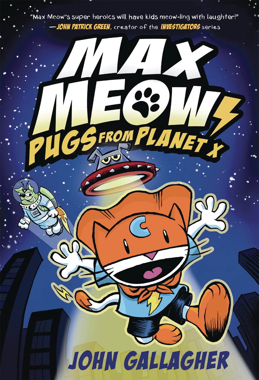 Max Meow Cat Crusader Vol 3 Pugs From Planet X HC