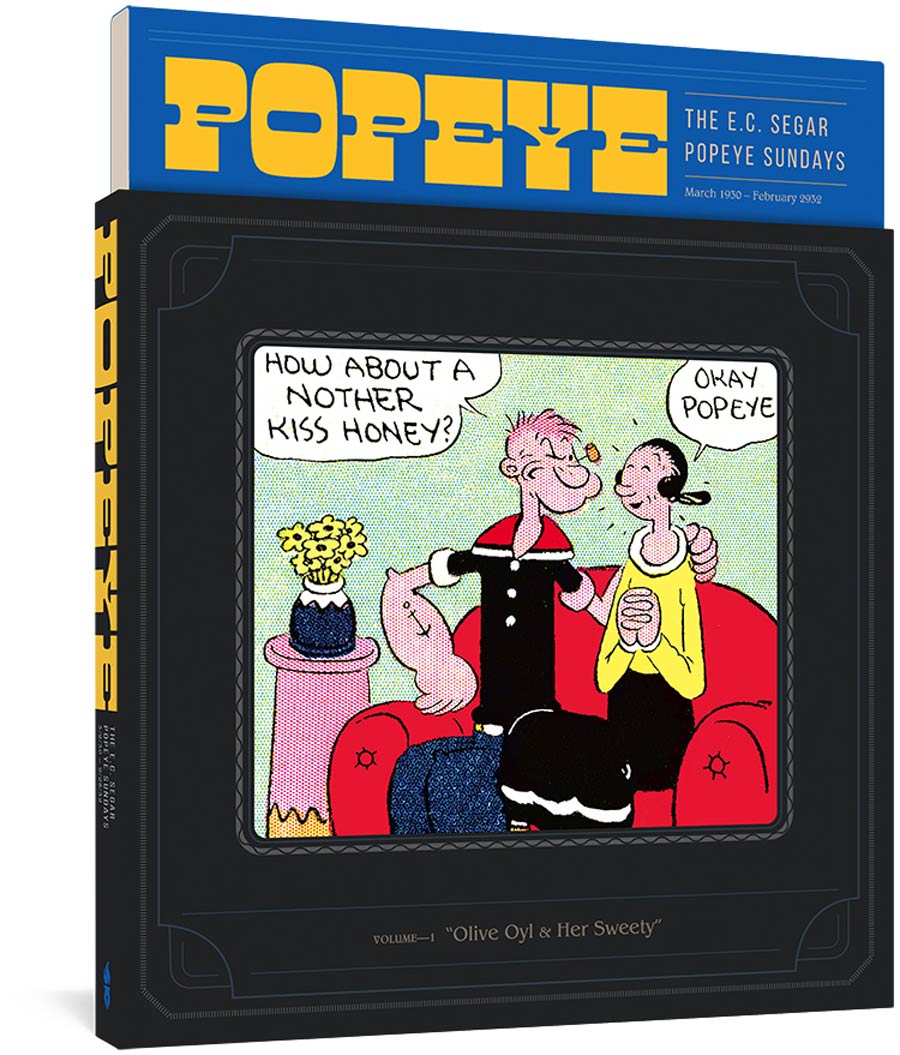 EC Segar Popeye Sundays Vol 1 Olive Oyl And Her Sweety TP Slipcase