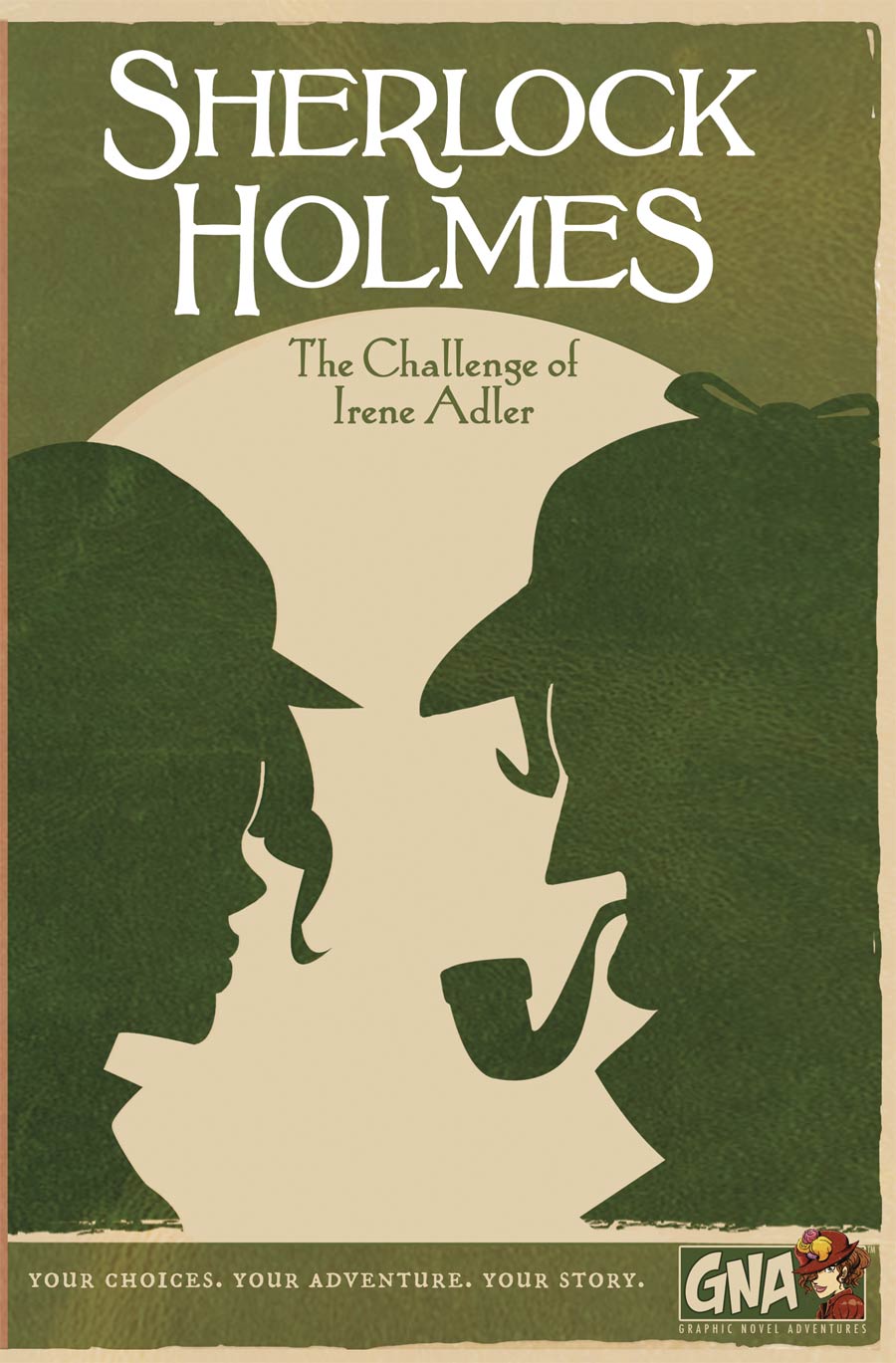 Sherlock Holmes Challenge Of Irene Adler Graphic Novel Adventures HC