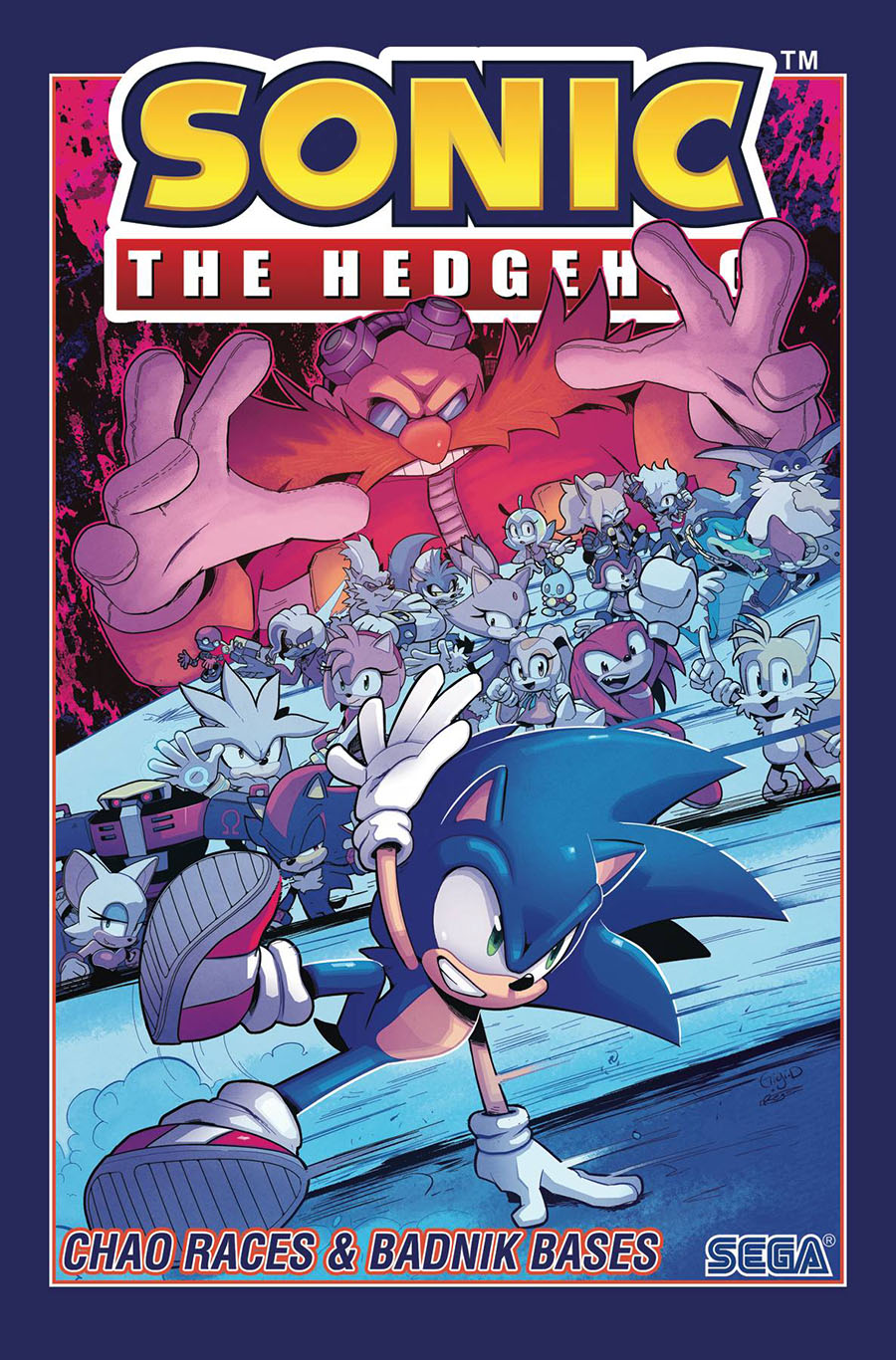 Sonic The Hedgehog (IDW) Vol 9 Chao Races & Badnik Bases TP