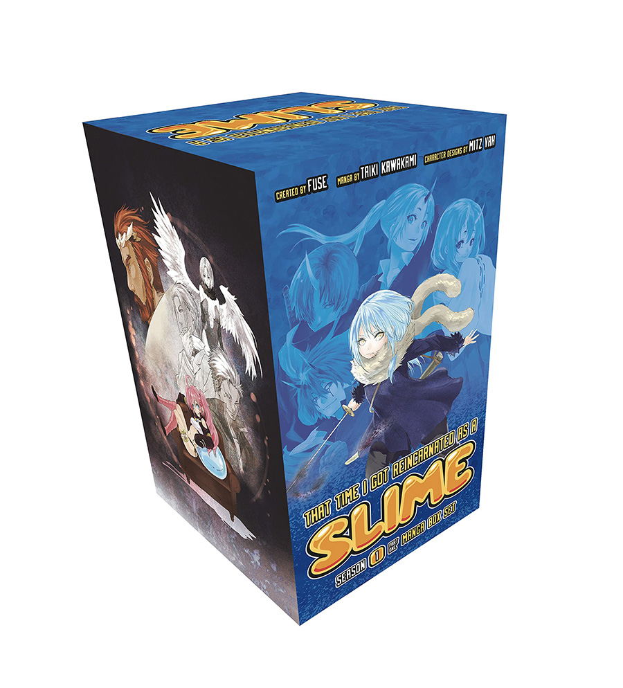 That Time I Got Reincarnated As A Slime Manga Box Set Season 1 Part 1