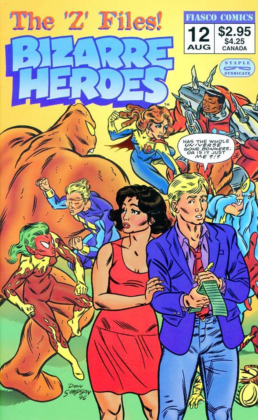 Don Simpsons Bizarre Heroes Vol 2 #12