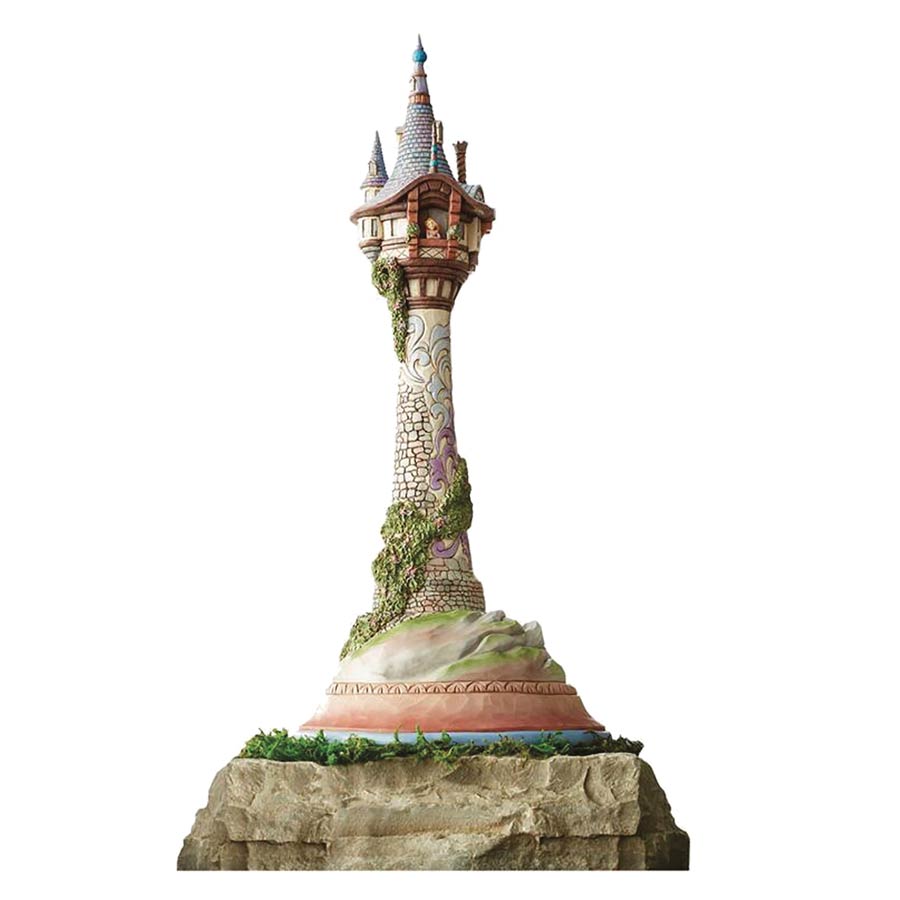 Disney Masterpiece Rapunzel In The Tower 18-Inch Statue