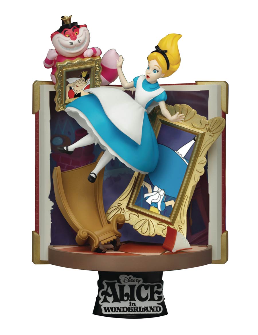 Disney Story Book Series DS-077 Alice In Wonderland D-Stage 6-Inch Statue