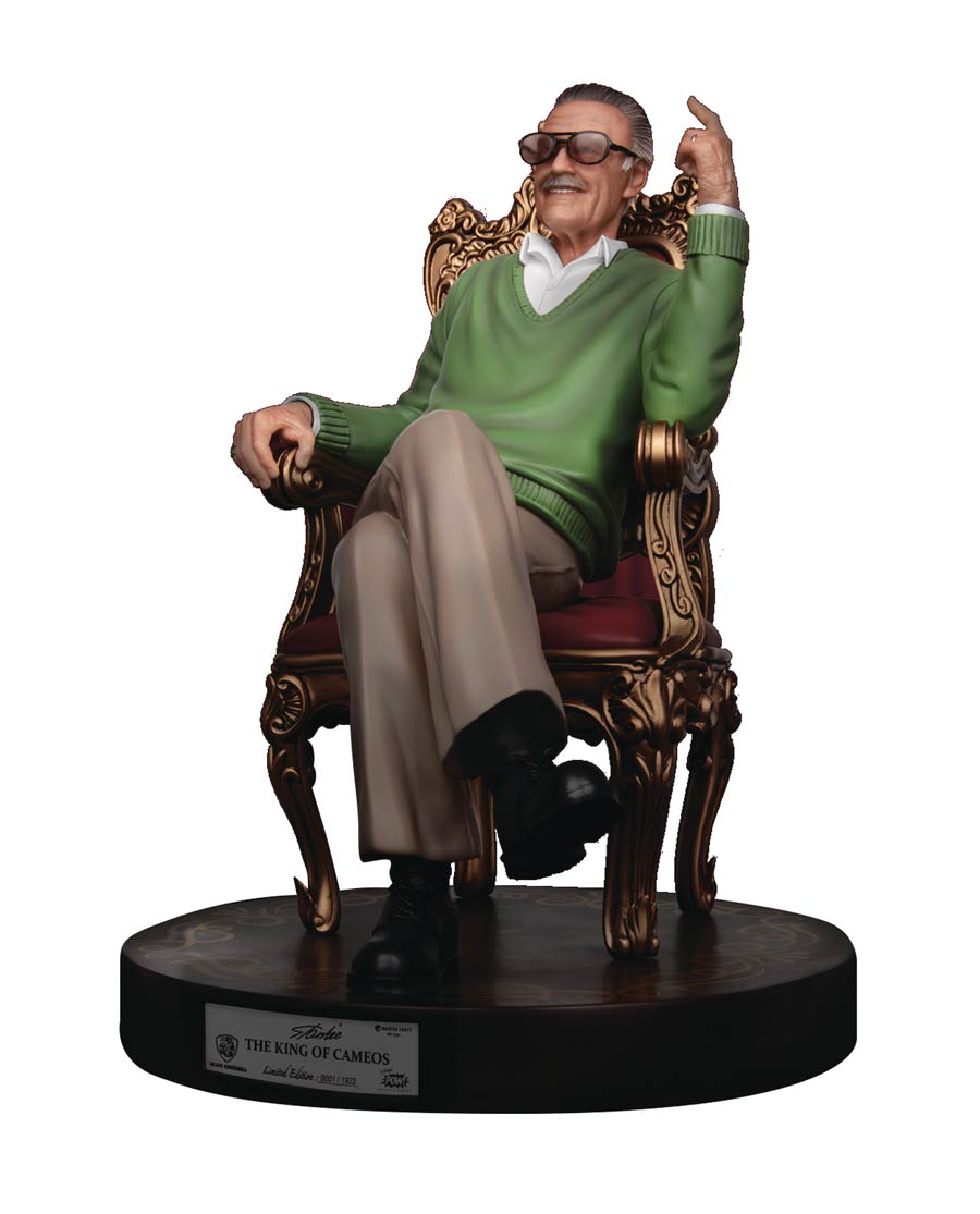 Stan Lee MC-030 The King Of Cameos Master Craft Statue