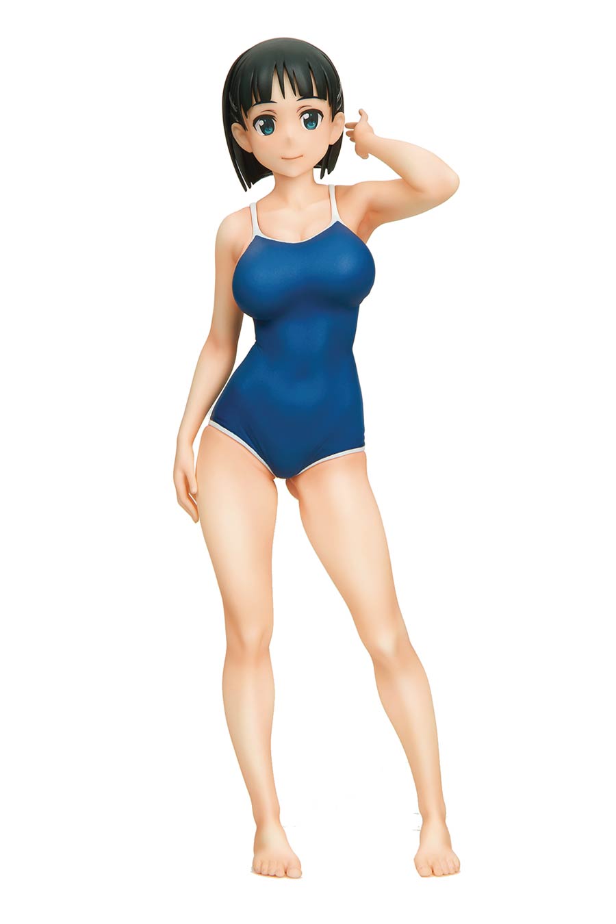 Sword Art Online Suguha Kirigaya Swimsuit 1/7 Scale PVC Figure Navy Blue Version