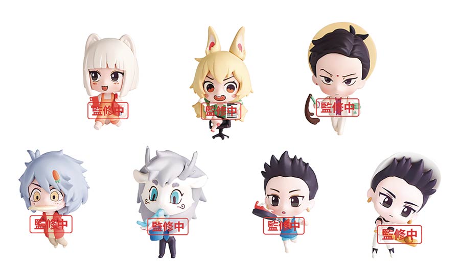 Fei Ren Zai Capsule Collection Figure Blind Mystery Box 6-Piece Display