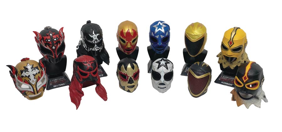 Legends Of Lucha Libre Mystery Mascaras Wave 1 Blind Mystery Box