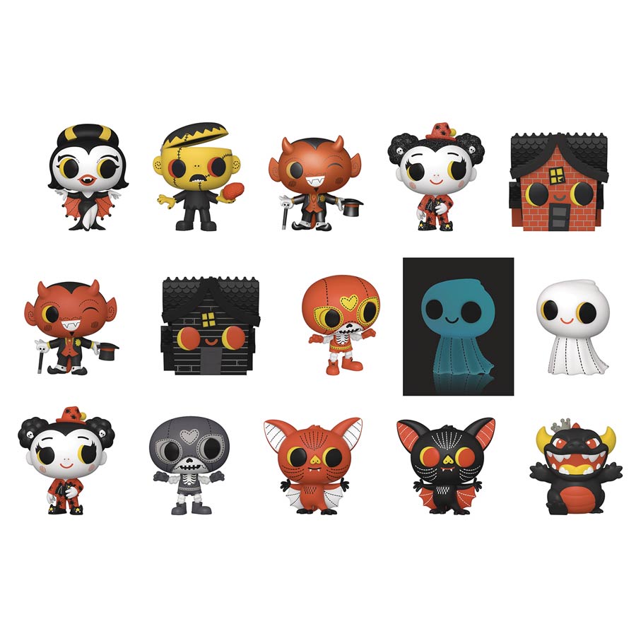 Paka Paka Boo Hollow Series 2 Mini Figure 18-Piece Display