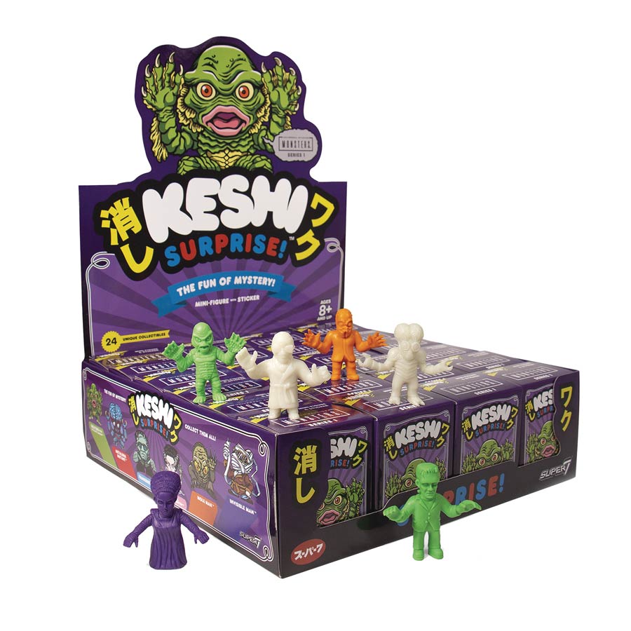 Universal Monsters Keshi Surprise Figure Wave 2 Blind Mystery Box