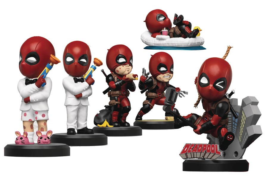 Deadpool MEA-027 6-Piece Figure Set