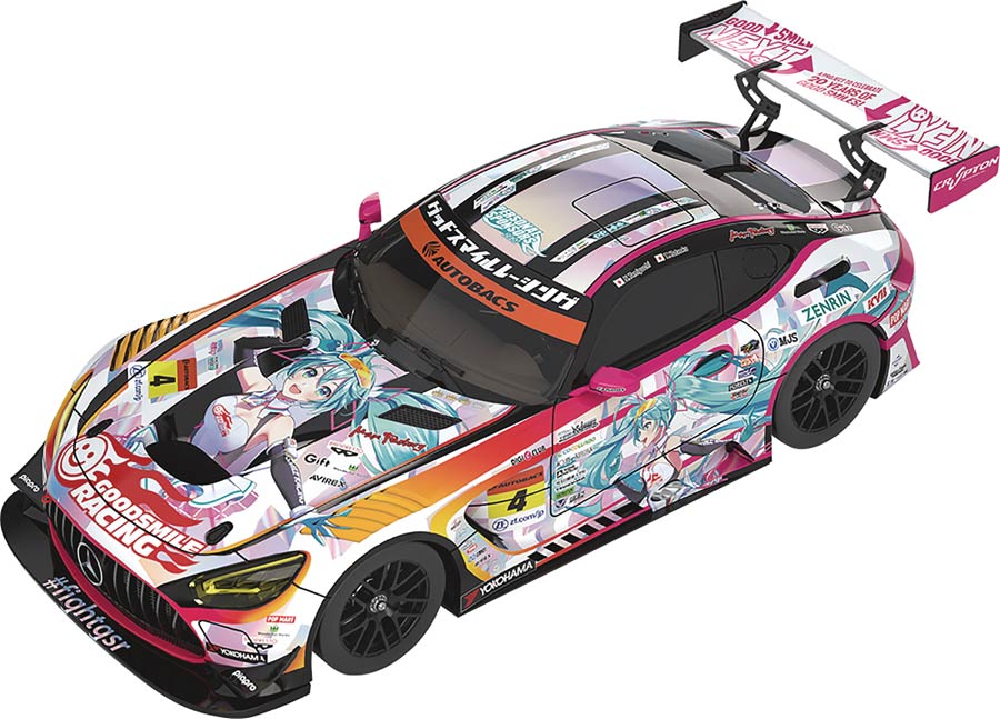 Hatsune Miku GT Project AMG 2021 Super GT 1/64 Scale Mini Car