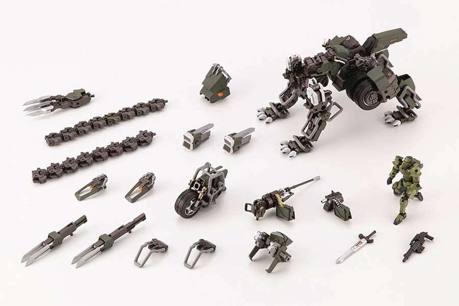 Hexa Gear Block Lord Impulse Jungle Type 1/24 Scale Model Kit