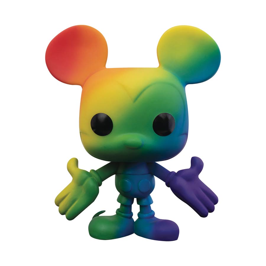 POP Disney Mickey Mouse Rainbow Pride Vinyl Figure